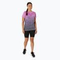 Tricou de alergare pentru femei ASICS Seamless bold magenta/blue expanse 2