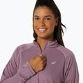 Longsleeve de alergare pentru femei ASICS Icon 1/2 Zip dusty mauve/watershed rose 4