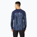 Longsleeve de alergare pentru bărbați  ASICS Road All Over Print blue expanse/midnight 3