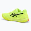 Încălțăminte de tenis pentru femei  ASICS Gel-Resolution 9 Clay Paris safety yellow/black 3