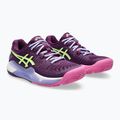 Încălțăminte de padel pentru femei ASICS Gel-Resolution 9 deep mauve/lime green 10