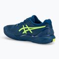 Încălțăminte de tenis pentru bărbați ASICS Gel-Resolution 9 mako blue/safety yellow 3