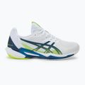 Încălțăminte de tenis pentru bărbați ASICS Solution Speed FF 3 Clay white/mako blue 2