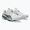 Încălțăminte de tenis pentru bărbați ASICS Solution Speed FF 3 Clay white/mako blue 10