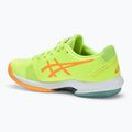 Încălțăminte de padel pentru bărbați ASICS Solution Swift FF 2 safety yellow/stadium orange 3