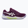 Încălțăminte de padel pentru femei ASICS Gel-Dedicate 8 deep mauve/white 2