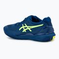 Încălțăminte de tenis pentru bărbați ASICS Gel-Resolution 9 Clay mako blue/safety yellow 3