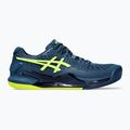 Încălțăminte de tenis pentru bărbați ASICS Gel-Resolution 9 Clay mako blue/safety yellow 8