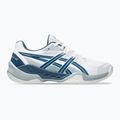 Încălțăminte de handbal pentru copii ASICS Gel-Powerbreak GS white/vintage indigo 8