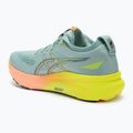 Încălțăminte de alergare pentru bărbați ASICS Gel-Kayano 31 Paris light celadon/safety yellow 3