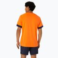 Tricou de tenis pentru bărbați ASICS Court SS Top shocking orange/midnight 3