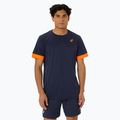 Tricou de tenis pentru bărbați ASICS Court SS Top midnight/shocking orange