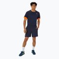 Tricou de tenis pentru bărbați ASICS Court SS Top midnight/shocking orange 2