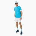 Tricou de tenis pentru bărbați ASICS Court SS Top digital aqua/brilliant white 2