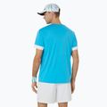 Tricou de tenis pentru bărbați ASICS Court SS Top digital aqua/brilliant white 3