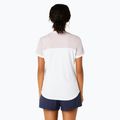 Tricou de tenis pentru femei ASICS Court SS Top brilliant white/watershed rose 3