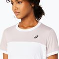 Tricou de tenis pentru femei ASICS Court SS Top brilliant white/watershed rose 4