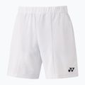 Pantaloni scurți de tenis pentru bărbați YONEX Knit alb CSM15131383W