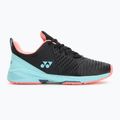 Încălțăminte de tenis pentru bărbați YONEX Sonicage 3 CL black/sky blue 2