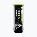 Mingi de tenis pentru copii Dunlop Stage 1 3 buc. verde 601338 2