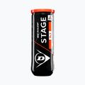 Mingi de tenis pentru copii Dunlop Stage 2 3 buc. portocaliu/galben 601339 2