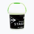 Mingi de tenis pentru copii Dunlop Stage 1 60 buc. verzi 601342