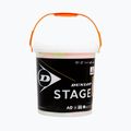 Mingi de tenis pentru copii Dunlop Stage 2 60 buc. portocaliu/galben 601343