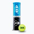 Mingi de tenis Dunlop ATP Tour 4 pack green