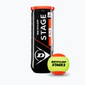 Mingi de tenis Dunlop Stage 2 3 pack orange