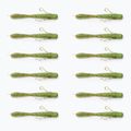 Keitech Hog Impact momeală de cauciuc cu impact 12 buc. Dovleac verde/Chartreus 4560262570971