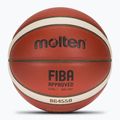 Minge de baschet Molten B6G4550 FIBA brown mărime 6