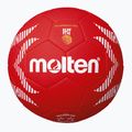 Minge de handbal Molten H2A5000-S4F IHF OFFICIAL BALL PARIS 2024 red mărime 2 2
