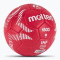 Minge de handbal Molten H1A1800-PL red mărime 1 2