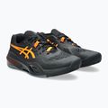 Încălțăminte de tenis pentru bărbați ASICS Gel-Resolution X Clay black/ shocking orange 10