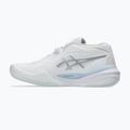 Încălțăminte de tenis pentru femei ASICS Gel-Resolution X Clay W white/pure silver 9