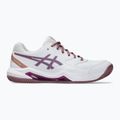 Încălțăminte de padel pentru femei ASICS Gel-Dedicate 8 Padel W white/dark ube 8
