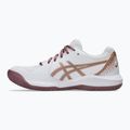 Încălțăminte de padel pentru femei ASICS Gel-Dedicate 8 Padel W white/dark ube 9