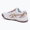 Încălțăminte de padel pentru femei ASICS Gel-Dedicate 8 Padel W white/dark ube 3
