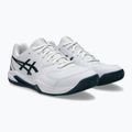Încălțăminte de tenis pentru bărbați ASICS Gel-Dedicate 8 Clay white/saxon green 3