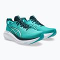 Încălțăminte de alergare pentru bărbați ASICS Gel-Nimbus 27 wave teal/saxon green 10