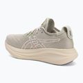 Încălțăminte de alergare pentru bărbați ASICS Gel-Nimbus 27 nature bathing/lime green 3