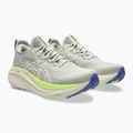 Încălțăminte de alergare pentru bărbați ASICS Gel-Nimbus 27 nature bathing/lime green 10