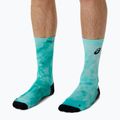 Șosete ASICS Performance Run Crew wave teal 4