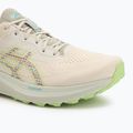 Încălțăminte de alergare pentru bărbați ASICS GT-1000 13 TR nature bathing/lime green 7