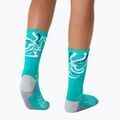 Șosete ASICS Performance Run Crew wave teal 6