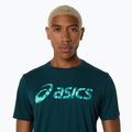 Tricou de tenis pentru bărbați ASICS Match Seasonal Graphic Tee saxon green 4