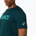 Tricou de tenis pentru bărbați ASICS Match Seasonal Graphic Tee saxon green 5