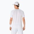 ASICS Match Actibreeze Tennis Shirt Top alb strălucitor pentru bărbați 3