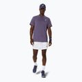 Tricou de tenis ASICS Court Top violet gri pentru bărbați 2