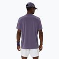 Tricou de tenis ASICS Court Top violet gri pentru bărbați 3